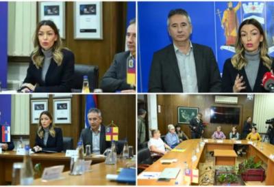 Ministrica Mesarović se je v Vranju sestala z odpuščenimi delavci podjetja Kentaur Balkans