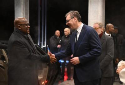 Vučić sa suprugom priredio večeru za predsednika Konga i njegovu suprugu: Osećajte se kao kod svoje kuće, trudimo se da osetite toplinu našeg naroda (FOTO)