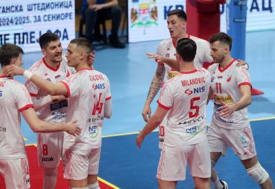 Odbojkaši Vojvodine poraženi od Alanje u prvom meču šesnaestine finala Kupa CEV