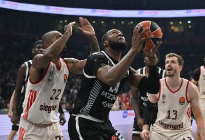 POBEDA PARTIZANA PRED VEČITI DERBI! Crno-beli srušili Bajern u Beogradu