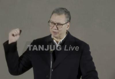 "BIĆE ODRŽANI IZBORI KOJI ĆE OPREDELITI SUDBINU SRBIJE" Vučić u Rumi: Danas ste mogli da čujete "streljaćemo Vučića", ali šta onda? Je li to vaš program i plan?