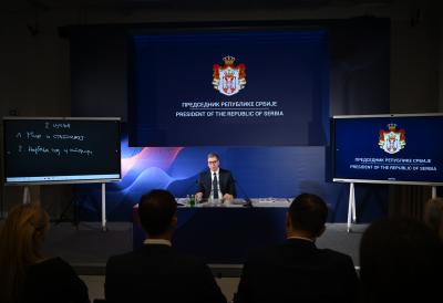 Godišnja konferencija predsednika Srbije: Vučić o uspehu države - Sledeća će biti najbolja godina u istoriji, postali smo globalni hit!