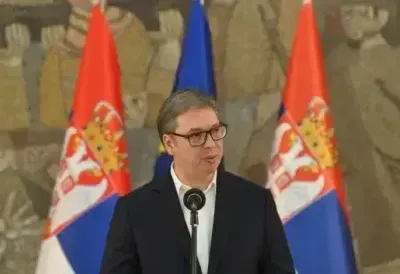 Oproštajni susret u Palati Srbije: Vučić i ukrajinski ambasador Volodimir Tolkač licem u lice