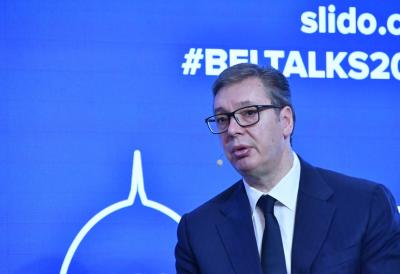 Predsednik Srbije stigao u Brisel: Vučić večeras na radnoj večeri sa čelnicima EU, Ursulom fon der Lajen i Antonijom Koštom