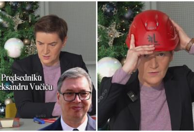 Siniši Malom ŠLEM, a Vučiću ZEN BAŠTU: Brnabić otkrila šta bi kupila kolegama za novogodišnji poklon, ali i koga bi poslala na KOLEKTIVNU PSIHOTERAPIJU (VIDEO)