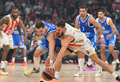 HRVAT PONOVO POKAZAO KOLIKO VOLI PARTIZAN: Hezonja posle pobede crno-belih u večitom derbiju na ovaj način provocirao Kampaca (VIDEO)