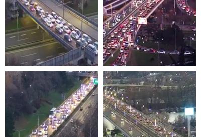 Beograd zakrčen, formirane kolone vozila: Saobraćajni kolaps u prestonici dan pre dočeka Nove godine