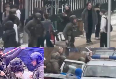 Tinejdžer (15) snimao ceo napad i slikao se pored mrtvog tela: Biber-sprejem onesposobio obezbeđenje, uzeo ostatak učenika za taoce  - Ovo je motiv užasnog ubistva u školi u Rusiji?(VIDEO)