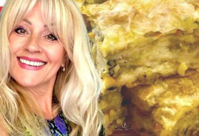 Slagana POSNA PITA Slavice Rokvić puna povrća i pirinča - ukus bogatiji od bureka, idealna za slavu, post i prazničnu trpezu