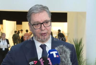 Predsednik Republike Srbije Aleksandar Vučić, susreo se sa Donaldom Trampom Mlađim i verenicom u Abu Dabiju: 