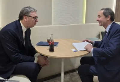 Vučić imao važan sastanak u Davosu: Sa direktorom EDF-a razgovarao o veoma bitnim temama