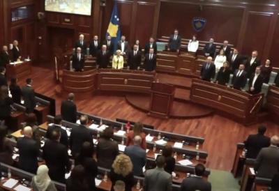 KONSTITUISANA SKUPŠTINA U PRIŠTINI Hadžiju predsednik skupštine, Slavko Simić potpredsednik