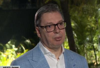 Vučić iz Nju Delhija o incidentima ispred Matice srpske: "Nije to napad na Vučića, već na našu državu, svetosavsku crkvu i na naše živote"