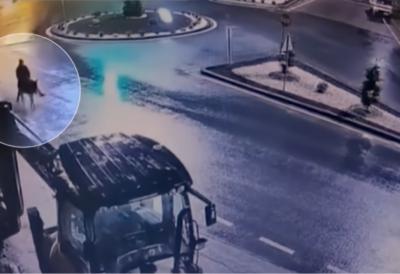 (VIDEO) Najoriginalnija pljačka ikada? Pijan razbio izlog zlatare viljuškarom, pa pobegao na magarcu - Zlato sakrio u štali