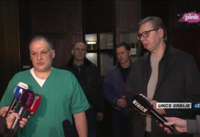 "NA MEHANIČKOJ JE VENTILACIJI 48 SATI, SUVIŠE JE RANO" Vučić u poseti Dačiću u Kliničkom centru Srbije: Poznato u kakvom je ministar stanju