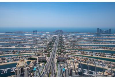 (VIDEO) Haos u turističkom raju:  Projektili padaju po luksuznim vilama na Palm Džumejri