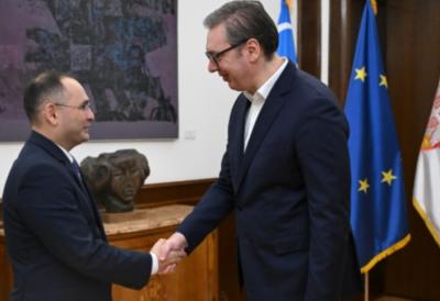 Vučić sa ambasadorom Uzbekistana: Jačanje ekonomske i političke saradnje (FOTO)
