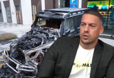 Uhapšen mladić za kojeg se sumnja da je zapalio automobil Bake Praseta