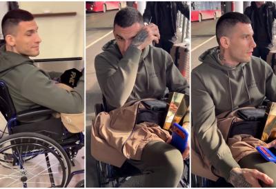 Aleksandar Džoker Ilić U KOLICIMA na aerodromu! Otkrio svoje stanje za SD: "Danas jesi, sutra nisi" (VIDEO)