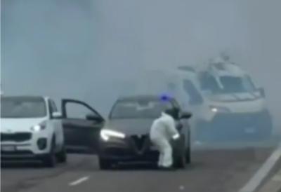 Evo ko stoji iza filmske pljačke na auto-putu: Eksplozije, rafali i pucnjava na policiju - dramatični snimci otkrivaju detalje napada (VIDEO)