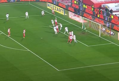 KOSTOV ZA VOĐSTVO ZVEZDE! Ovako su crveno-beli poveli u derbiju protiv Partizana (VIDEO)