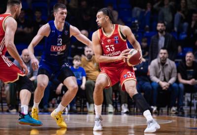 (POLUVREME) Zvezda vodi u Podgorici, sjajna druga četvrtina crveno-belih