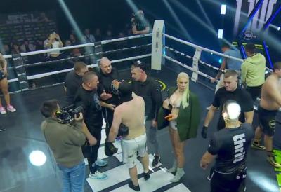 Hitno prekinut boks meč Bake Praseta: Lekari uleteli u ring - najveći favorit doživeo fatalnu nezgodu (FOTO)