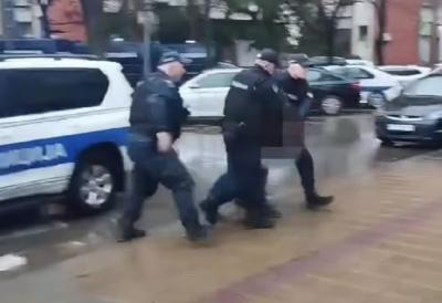 Ubica iz Niša imao i pomagače: Ovako je izgledalo hapšenje nakon brutalne likvidacije žene na ulici (FOTO/VIDEO)