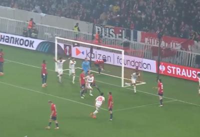 VODI ZVEZDAAAAAAAAA! Učena doneo prednost u smiraj prvog poluvremena u Lilu (VIDEO)