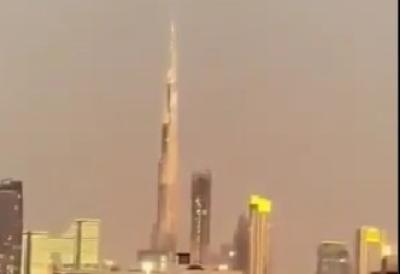 Iran gađao i Burdž Kalifu? Pogledajte momenat kada raketa pada u blizini (VIDEO)