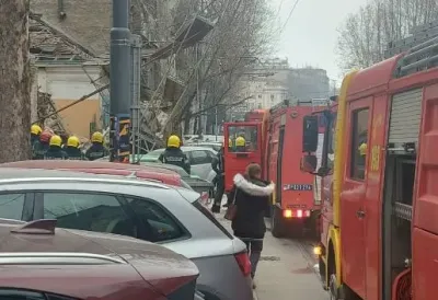 "Pravo je čudo da niko nije stradao" Očevici o urušenom objektu u centru Beograda, otkrili nepoznate detalje