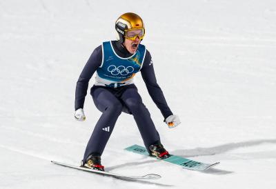 PREVC NI BLIZU MEDALJE: Nemcu Rajmundu olimpijsko zlato u ski skokovima