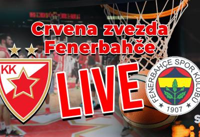 (UŽIVO) NOVA ŠANSA ZA TOP 6: Crvena zvezda - Fenerbahče