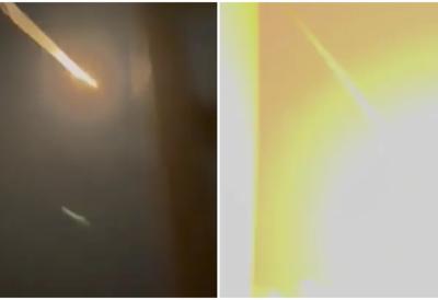 Iranska raketa EKSPLODIRALA u blizini američkih trupa: Jeziv snimak kruži mrežama, pogledajte kako je "zviznulo" (VIDEO)