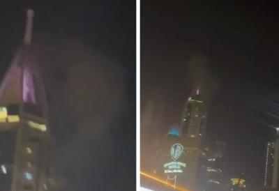 Raketa oštetila luksuznu zgradu u Dubaiju: Odjekivali zvuci presretanja projektila, naređena HITNA EVAKUACIJA - Građanima stiglo dramatično upozorenje (VIDEO)