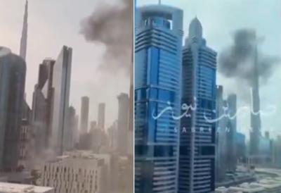 Crni dim se nadvio nad Dubaijem, sve bruji od dronova: Iran gađa finansijsko središte grada, posledice su ogromne (VIDEO)