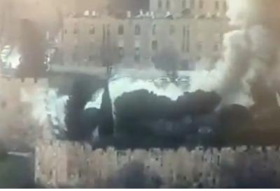 (VIDEO) Eksplozija sve raznela u sekundi: Objavljen snimak iranskog napada na Jerusalim