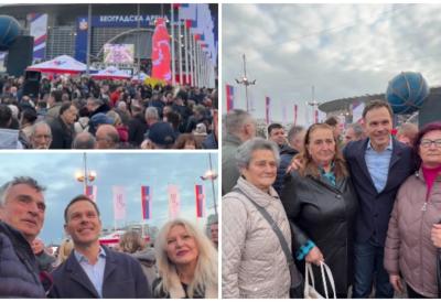 "SKORO 18 GODINA SNS JE POLITIKA NAPRETKA, RAZVOJA, EKONOMSKOG RASTA" Mali poručio: Slike iz Beogradske arene su slike ljubavi prema svojoj zemlji (VIDEO)