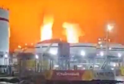 Pogledajte kako gore ruske naftne luke: Moskvi zadat najveći udarac u istoriji, a ovo je krajnji cilj Ukrajine (VIDEO)