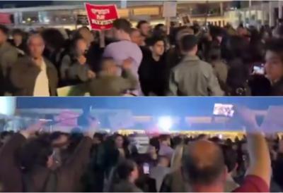 Raste bunt protiv rata: Sve više demonstranata na ulicama Izraela - policija reagovala, ima uhapšenih (VIDEO)