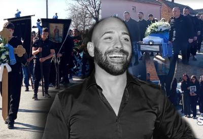 Sahranjen Dragan Lazić - Darko naricao na grobu: "Tata, dovodim ti sina, čuvaj ga"