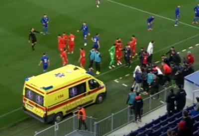 DRAMA U HRVATSKOJ: Selektor se srušio tokom meča, hitna pomoć ga odvezla, a utakmica je prekinuta