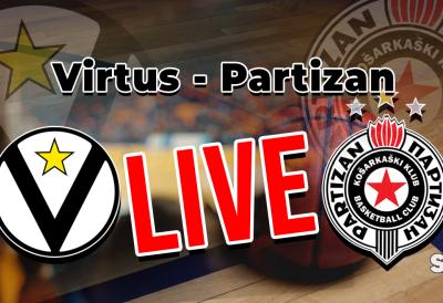 (UŽIVO) EVROLIGA: Virtus - Partizan 72:77