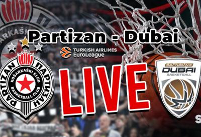 Partizan - Dubai (UŽIVO)