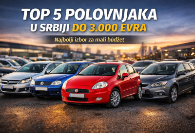 (VIDEO) Za male pare dobar auto: Ovih 5 polovnjaka Srbi najčešće kupuju do 3.000€