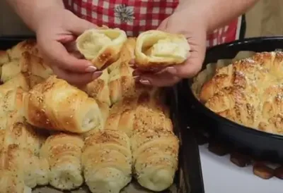 Kiflice bez jaja i mleka, KAO IZ PEKARE - Sastojke već imate u kuhinji, a jedan sastojak čini ih mekanim i daje poseban ukus