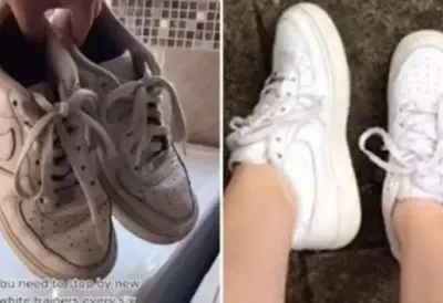 Patike nije prala 3 godine - pred proleće ih očistila bez mašine: 1 sastojak iz kuhinje briše svu prljavštinu