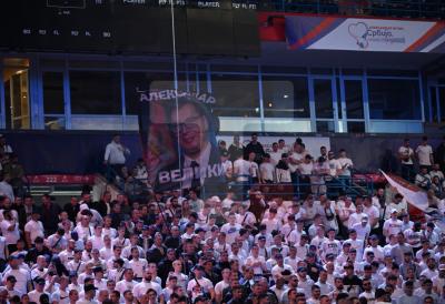 Predsednik Vučić krenuo na veličanstveni skup: Oko 2.000 motociklista se okupilo prateći ga ka Beogradskoj areni