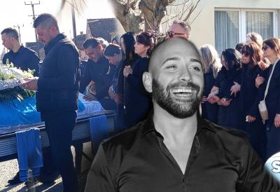 Udovica Dragana Lazića u vrlo lošem stanju - pokušavaju da joj pomognu u povorci. Čuju se jauci