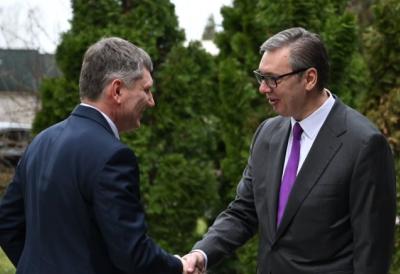 Vučić se sastao sa ruskim ministrom Rešetnjikovim: Razgovarali o ključnim pitanjima od strateškog značaja za energetsku i ekonomsku stabilnost Republike Srbije